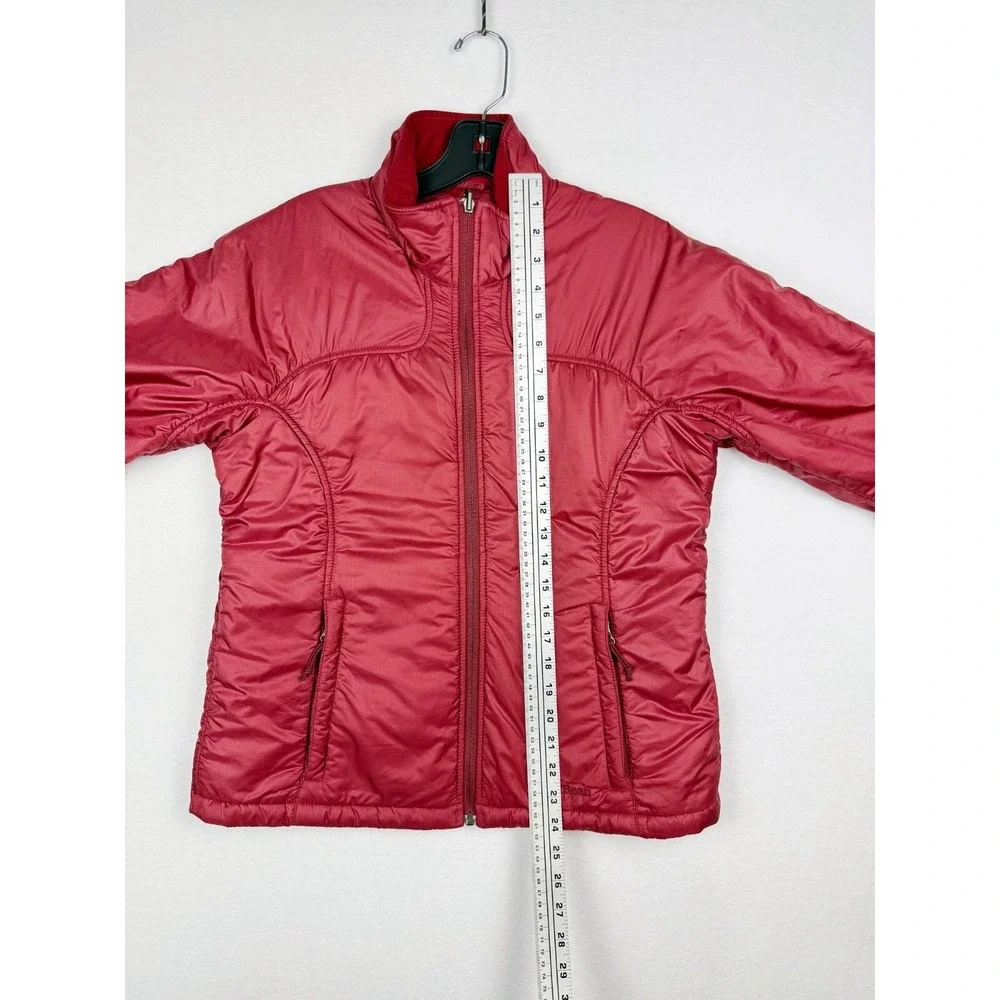 L.L.Bean Primaloft Ripstop‎ Jacket Womens Size S Berry Insulated Featherless